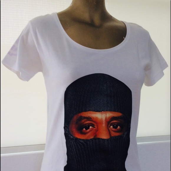 Rare NWT Eleven PARIS Mask JAY-Z Tee Shirt Top  Small - Picture 2 of 10
